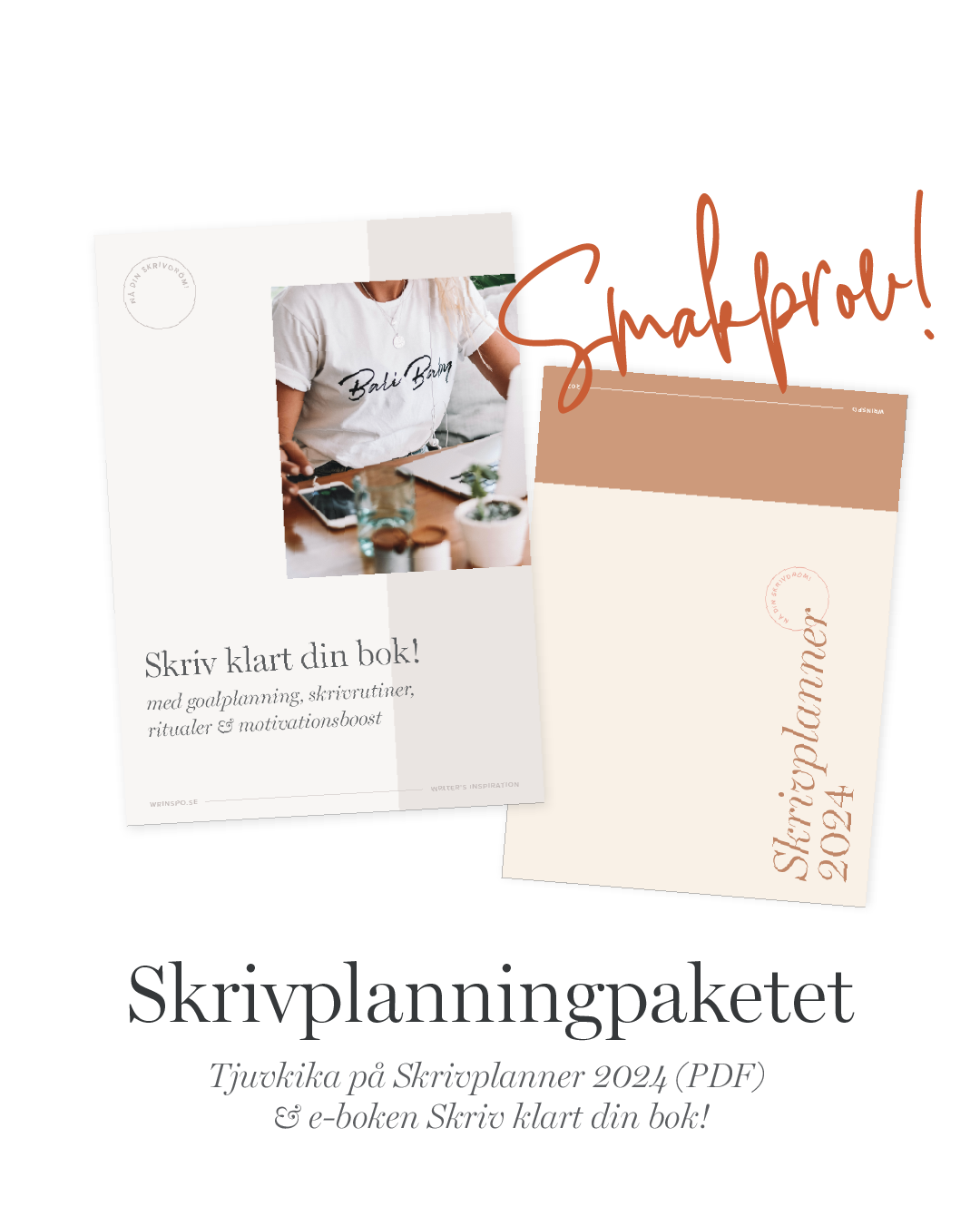 Sneakpeek: Skrivplanningpaketet