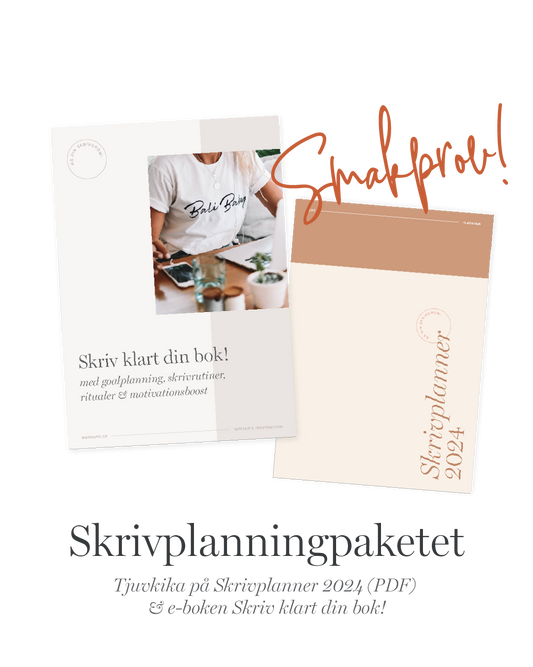 Sneakpeek: Skrivplanningpaketet