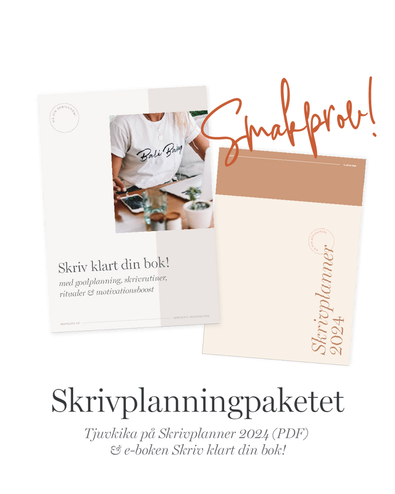 Sneakpeek: Skrivplanningpaketet