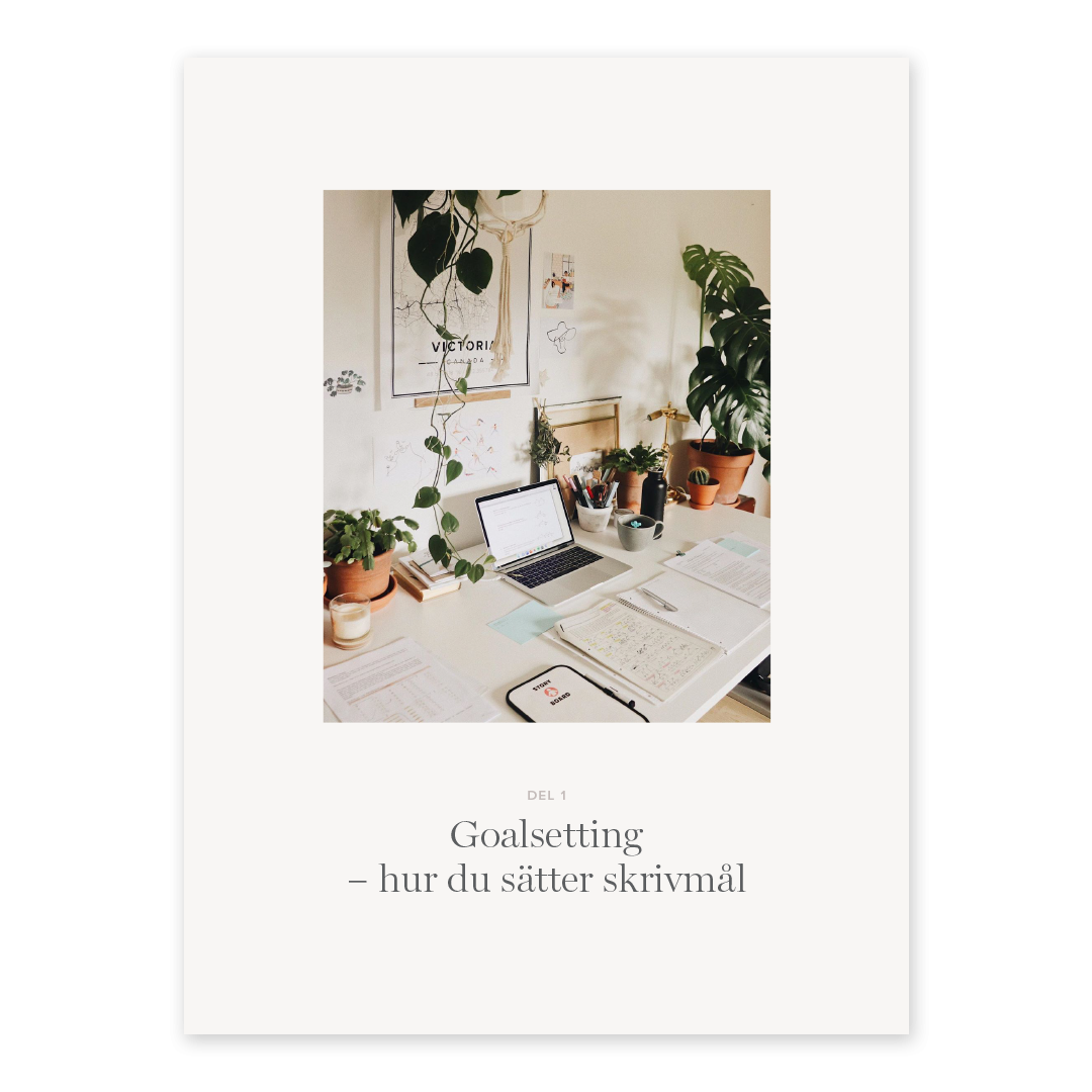 E-bok: Skriv klart din bok med goalplanning, skrivrutiner, ritualer & motivationsboost