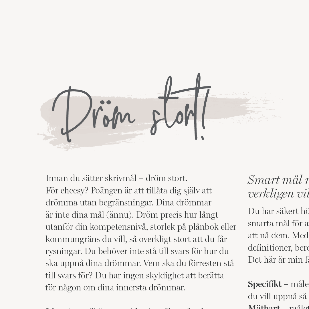 E-bok: Skriv klart din bok med goalplanning, skrivrutiner, ritualer & motivationsboost