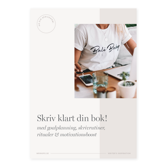 E-bok: Skriv klart din bok med goalplanning, skrivrutiner, ritualer & motivationsboost